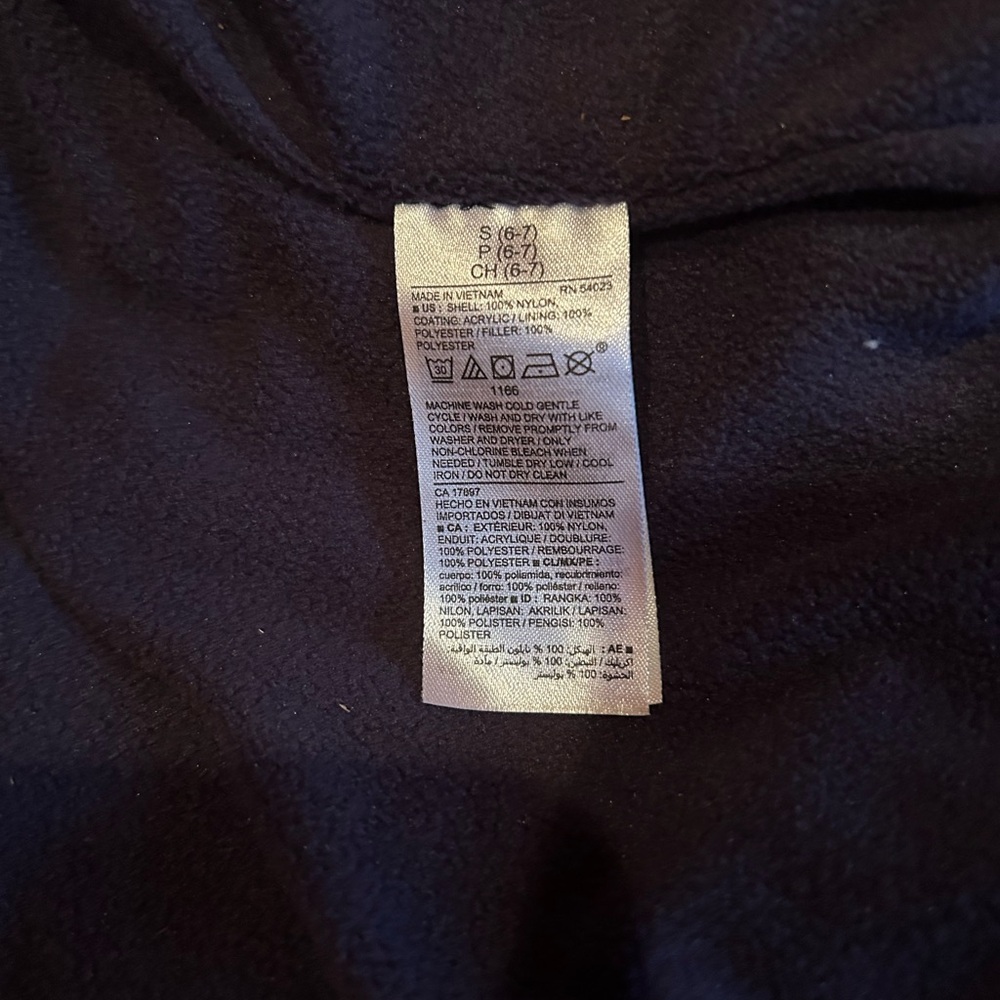 Boys S Old Navy Color Block Puffer Vest - Picture 4 of 4